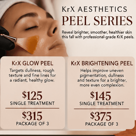Fall Peel Series KrX Glow Peel at Beauty By Megan Housley in Rogers, AR