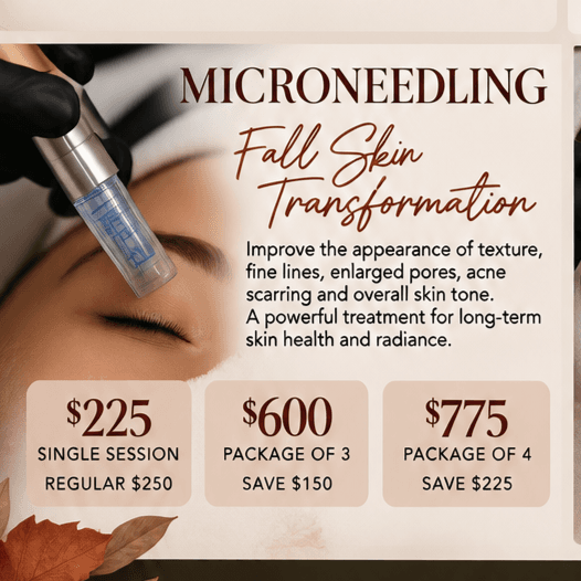 Fall Skin Microneedle 3 Pack at Beauty By Megan Housley in Rogers, AR